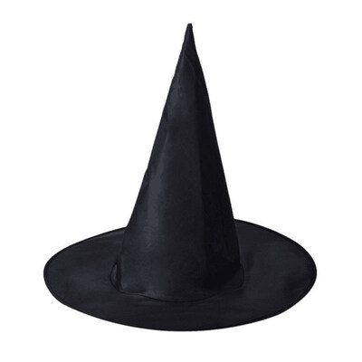 

Adult Children Women Witch Hat Pointy Cap Halloween Party Costume Cosplay Props