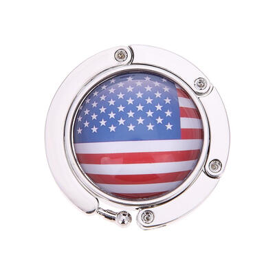 

Football World Cup Portable Metal Handbag Hook Hanger Foldable Table Holder