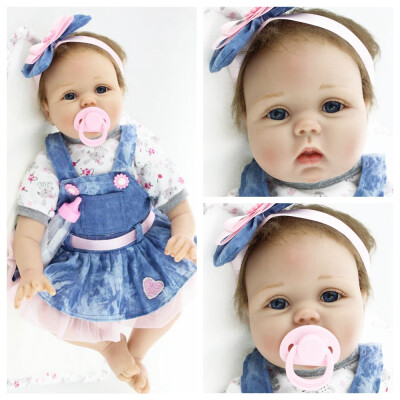 

Ktaxon 22" Reborn Baby Dolls Lifelike Newborn Vinyl Silicone Baby Girl Doll Birthday US