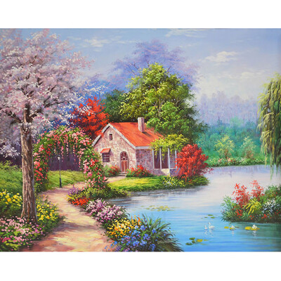 

Round Diamond Rhinestones 5D DIY Diamond Painting for Home Wall Decor