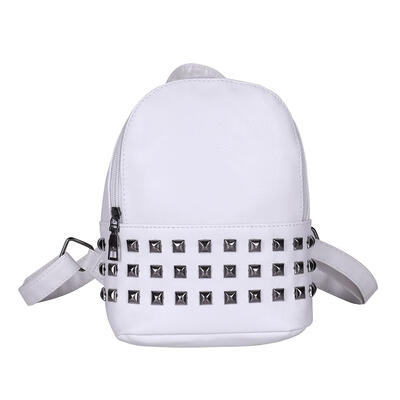 

Fashion Rivet Backpack Women PU Leather Casual Girls Shoulder Schoolbags