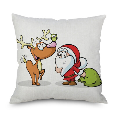 

18x18" Christmas Pillow Case Sofa Car Throw Cushion Covers Home Decor