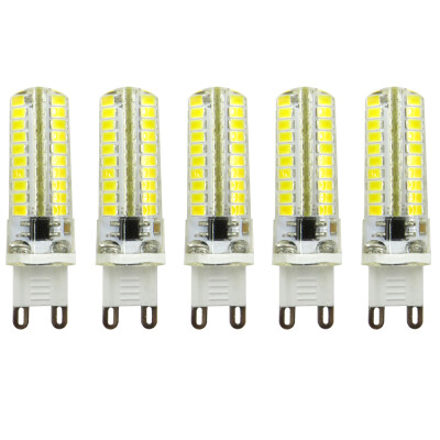 

5PCS ZHENMING Dimming G9 35W 80LED Led Light Bulb AC110V