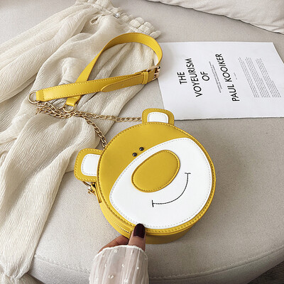 

Summer new bag female 2019 new Korean version of the fashion small fresh&lovely wild chain shoulder slung small round bag