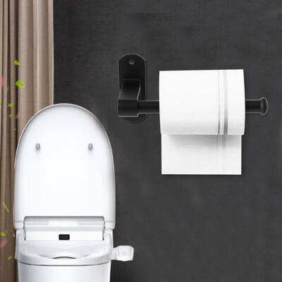 

Greensen Single Pipe Wall Mounted Toilet Roll Paper Holder Shelf Rack Roller Bathroom Kitchen Toilet