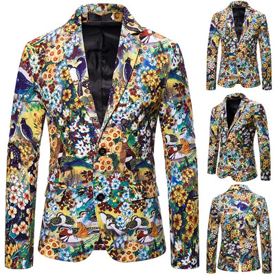 

Toponeto Mens Winter Fashion Business Casual Wedding Long Sleeve Button Tops Jacket Coat