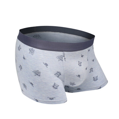 

New modal printing simple&elegant comfortable&breathable business mens boxer briefs 8MA031