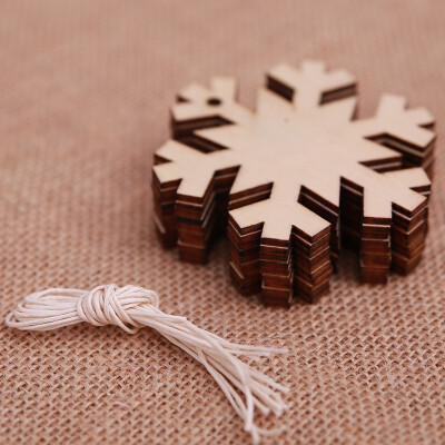 

FUNNYBUNNY 10Pcs Christmas Hanging Tags Pendant Home Party Xmas Tree Home Ornament Decor