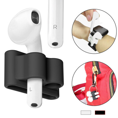 

Silicone Protective Cover Protection Case Stand For Apple AirPods Wireless BT Headset for iWatch Accessories