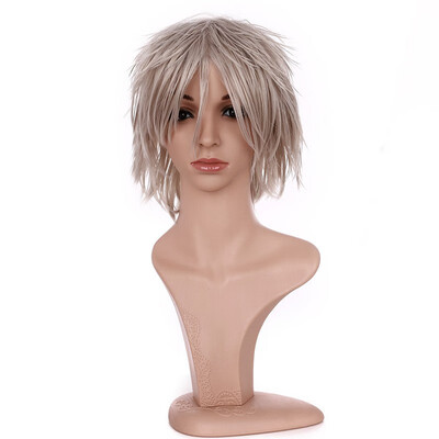 

Short Cosplay Wig Women Men Fluffy Straight Anime Comic Hairstyle Party Costume Dress Synthetic Hair Pixie Wigs