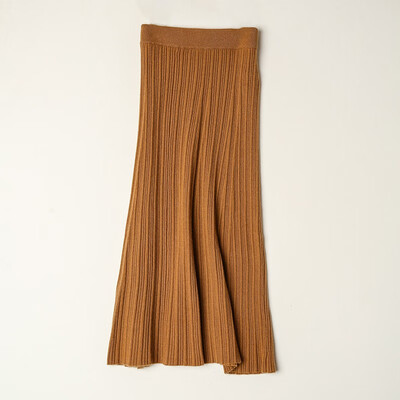 

Card&Geese cashmere skirt pure cashmere simple solid color autumn&winter new dress 10538
