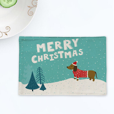 

Toponeto Christmas Ddecorations Restaurant Hotel Creative Household Goods Table Mat