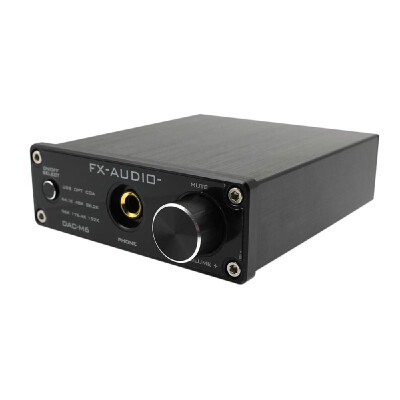 

FX-AUDIO DAC-M6 Mini HiFi 20 Digital Audio Decoder DAC Amp Support PC-USB Coaxial Optical RCA Audio Input 65mm Earphone Output A