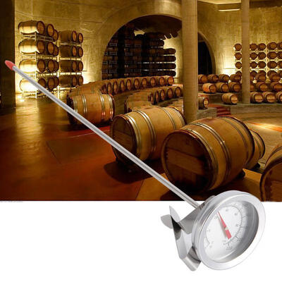 

Greensen 1Pc Kettle Clip on Dial Thermometer Home Brew Wine Beer Thermometers