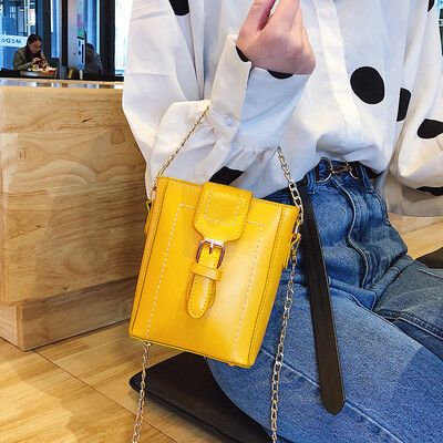 

French niche bag Ocean chain handbag handbag 2019 Messenger bag small wild ins fashion bucket bag