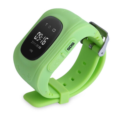 

Q50 q1213 Waterproof LCD Display Kids GPS Intelligent Watch Telephone Pedometer