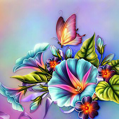 

Toponeto 5D Embroidery Paintings Rhinestone Pasted DIY Diamond Painting Cross Stitch