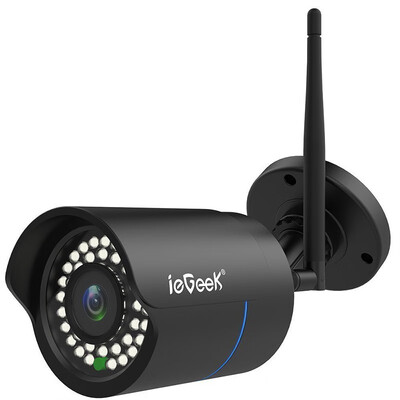 

IeGeek CM004 partial real-time 1080P camera 36mm lens 1 min 3 power tail line with 3 m power adapter