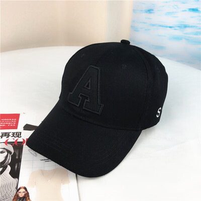 

Hat mens tide brand black baseball cap Korean version of summer sun hat casual personality mens street wind hat wholesale