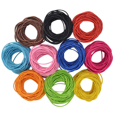 

〖Follure〗100pcs Women Elastic Hair Ties Band Ropes Ring Ponytail Holder Accessories