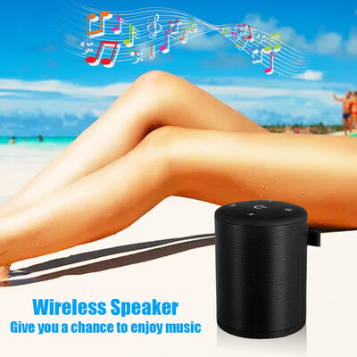 

Mini Outdoor Waterproof BT Speaker Portable Stereo Wireless Speakers With Mic TF Card Series Connection Green