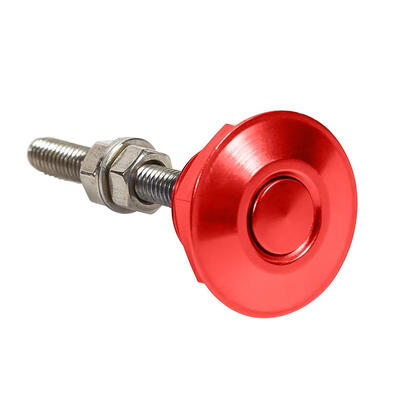 

30mm Push Button Hood Pins Lock Clip Kit Engine Bonnet Lock Car Quick Latch