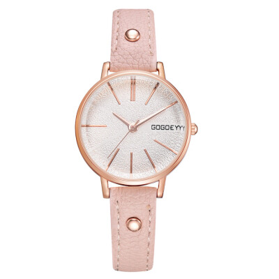 

Best Selling Women Watches Simple Scale Dial Ladies Quartz Wristwatch Casual Leather Strap Business Clock Relojes Para Mujer