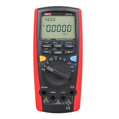 

UNI-T UT71C 39999 Counts Digital Multimeter True RMS Measurement ACDC VoltageCurrent Resistance Tester Meter Tool