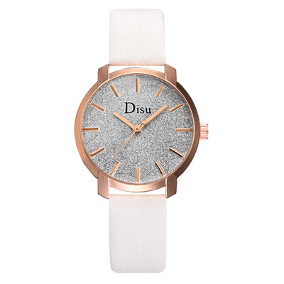 

Watch temperament simple quartz watch pu strap trend ladies watch