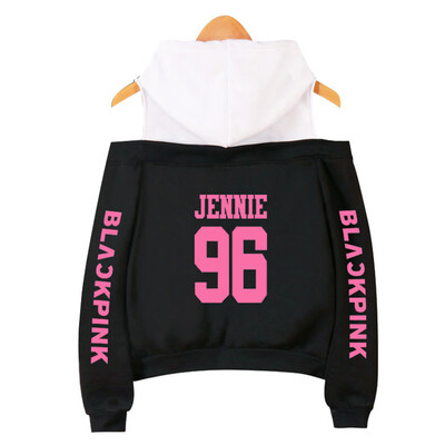 

Women Fashion Korea Printed Long Sleeve Off Shoulder