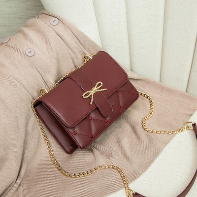 

summer trendy women bag Korean version 100 lap slant shoulder bag fashion little lady small square bag