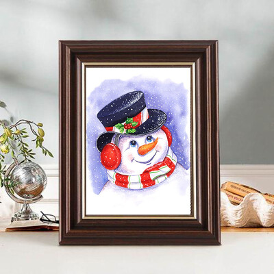 

100 5D DIY Diamond paintings Mosaic Wall Sticker Christmas snowman cartoon Suitable for Home Puzzle birthday wedding Decor
