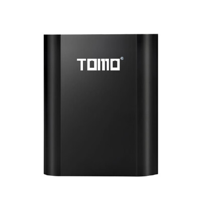 

TOMO M4 Battery Charger 418650 Power Bank External USB Charger with Intelligent LCD Display for iPhone X Samsung S8 Note 8