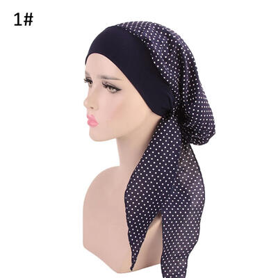 

Women Pastoral Elastic Cotton Turban Hat Head Scarf Bandana Pirate Cap Headwear