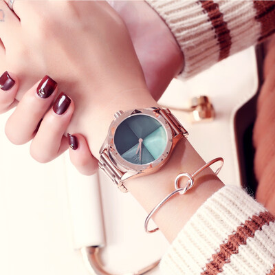 

Steel belt watch quartz watch trend waterproof watch casual womens watch