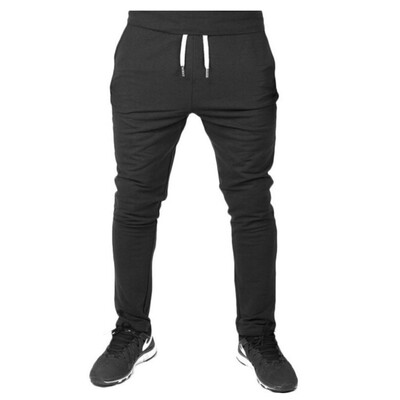 

Mens Slim Fit Tracksuit Sport Gym Skinny Jogging Joggers Sweat Pants Trousers