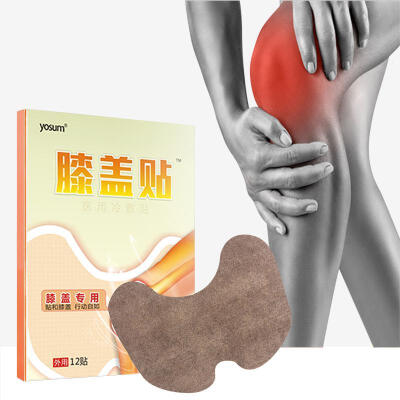 

12pcs Chinese Herbal Plaster Medical Moxa Knee Patch Joint Pain Relieving Muscle Body Rheumatoid Arthritis Pain Relief Care