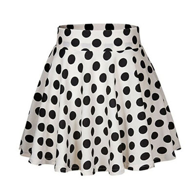 

Women Girls Adult Tutu Skirts Mini Ballet Polka Dot Evening Party Short Dress