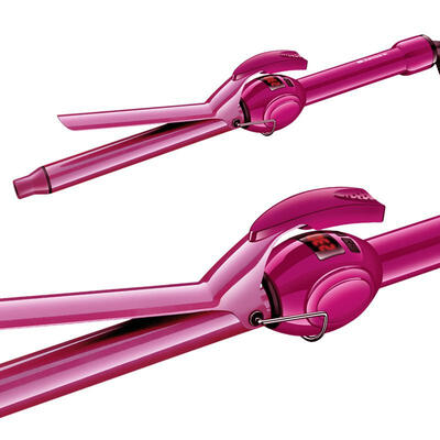 

LCD Display Curling Iron Professional Hair Curler Rotation Curl Wand Stick Roller Ceramic Hairdressing Styling Tool