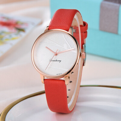 

RM Licaihong Fashion Simple Watch Branch Bird Dial Belt Quartz Watch Female Watch