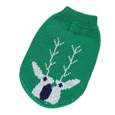 

Christmas Pet Dog Sweater Animal Pattern Sweater Warm Sweater Teddy Dog Clothes Clothing Dog Supplies Pet Products Comfortable