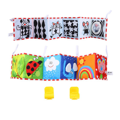 

YIWULABaby Crib bumper Baby Cloth Book Around Colorful Bed Bumper For Kids Toy Featur