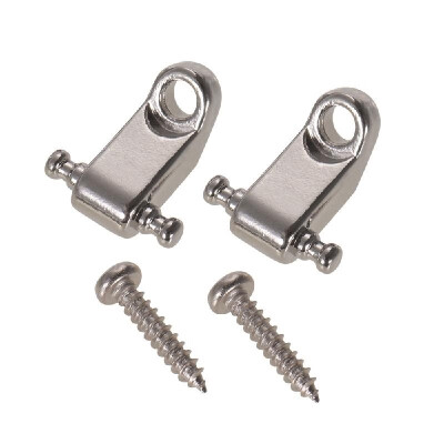 

2pcs Electric Guitar String Roller Retainer Guide Guitar Replacement Parts Accessories with Mounting Screws