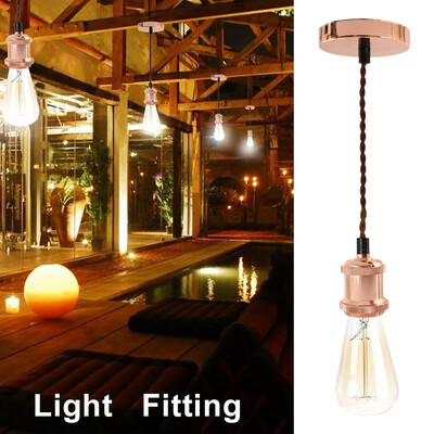 

Retro Light Bar Restaurant Atmosphere Light Retro Aluminum Lamp Head Rose Copper