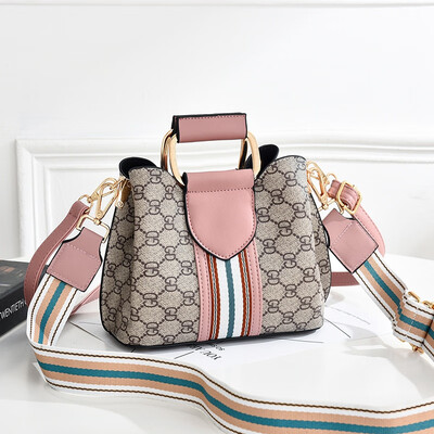 

Baggage ladiesnew fashion summer bucket bag inclined to the Korean version of the simple 100-pack one-shoulder bag ins overheated