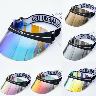 

Sun Visor Hat Headband Cap UV Protection Transparent For Golf Hiking Ride Lot