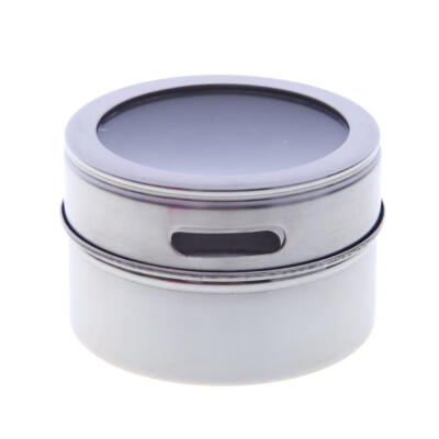 

Stainless Steel Kitchen Spice Jar Seasoning Condiment Jar Bottle