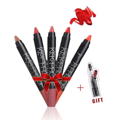 

5Pcs Women Waterproof Long Lasting Matte Liquid Pencil Lipstick Makeup Lip Gloss