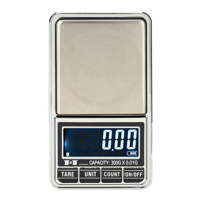 

300g001g LCD Digital Pocket Jewelry Scale Precision Balance Mini Electronic Scale Weighing Tools