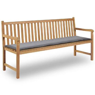

Garden Bench Cushion Gray 709"x197"x118"